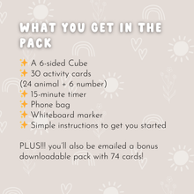 Load image into Gallery viewer, Mindful Minutes Cube