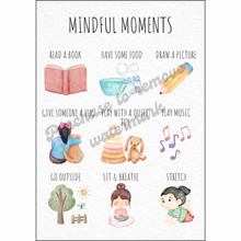 Load image into Gallery viewer, Family Rules & Mindful Moments Printables