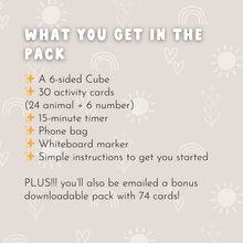 Load image into Gallery viewer, Early Learning Bundle: 25 x Mindful Minutes Cubes
