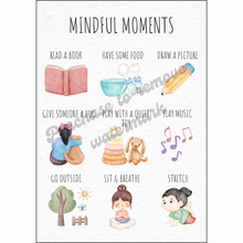 Load image into Gallery viewer, Family Rules &amp; Mindful Moments Printables
